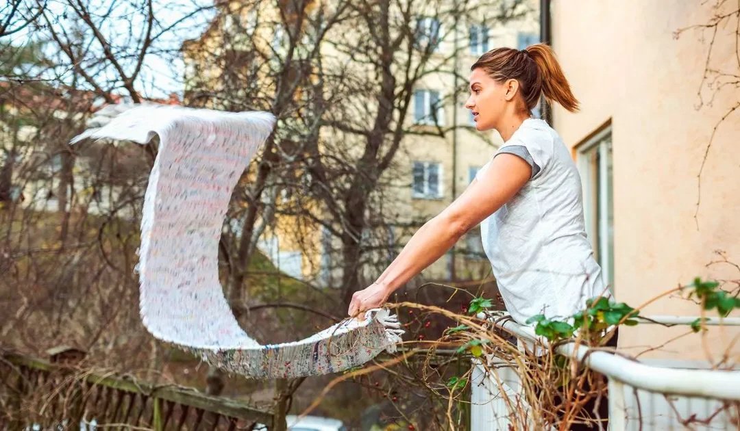 Πρόστιμο 85€ για το τίναγμα του χαλιού
