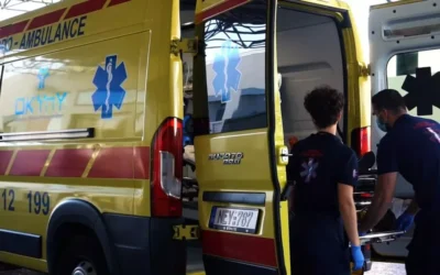 Τροχαίο Αξύλου: Πέντε παιδάκια στο Μακάρειο