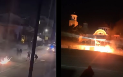 Κύμα φωτιών: Αφορμή το 1312-ACAB