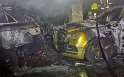 Φωτιά σε πολυτελές showroom