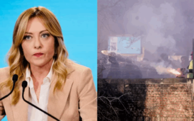 Μελόνι κατά διαδηλωτών: «Εχθροί της Ιταλίας»